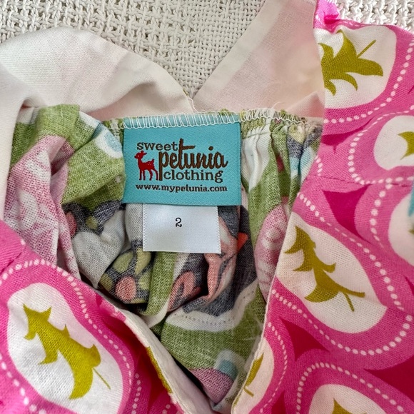 Sweet Petunia 2T Holiday Dress - Picture 2 of 6